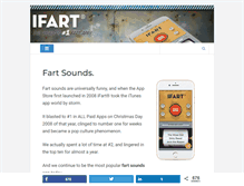Tablet Screenshot of ifartmobile.com